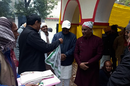 জৈনপুর জামে মসজিদ উদ্যোগে খাদ্য বিতরন প্রতিবেদন ২০১৯